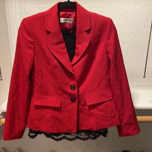 Red Blazer w/ Professional Top